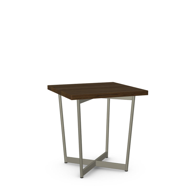 Jill End Table w/ Solid Wood Tabletop