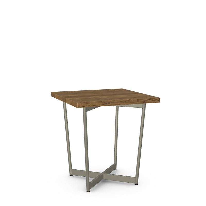 Jill End Table w/ Solid Wood Tabletop