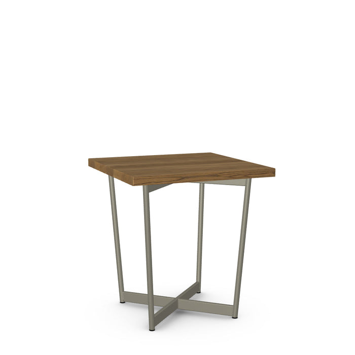 Jill End Table w/ Solid Wood Tabletop
