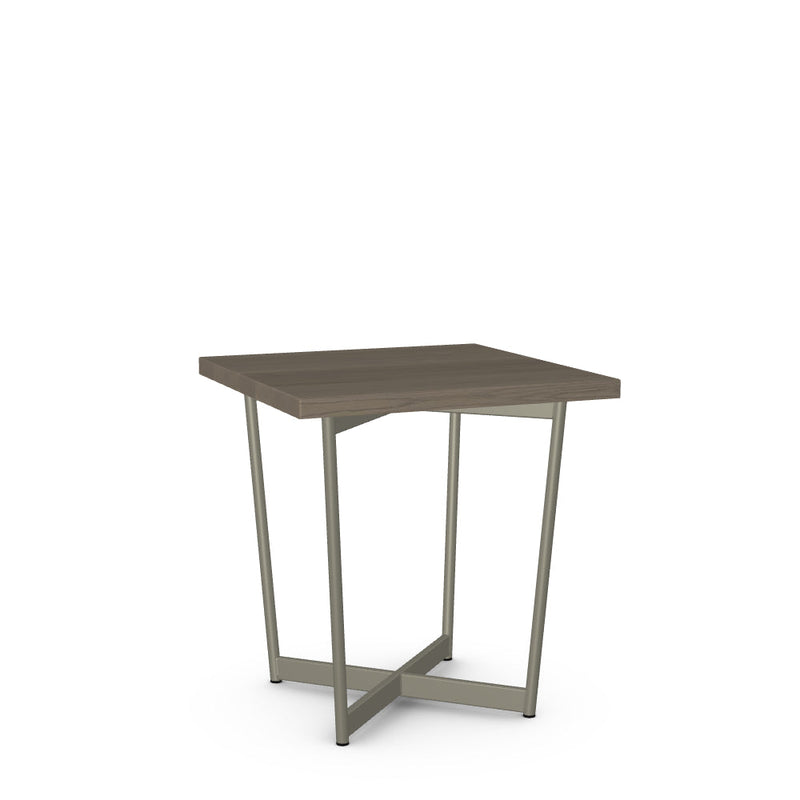Jill End Table w/ Solid Wood Tabletop