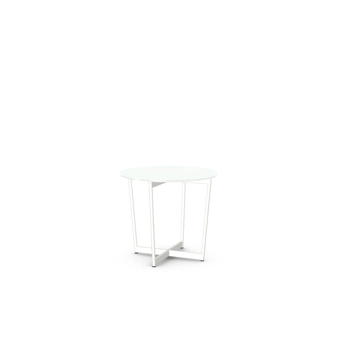 Jill End Table w/ Glass Tabletop