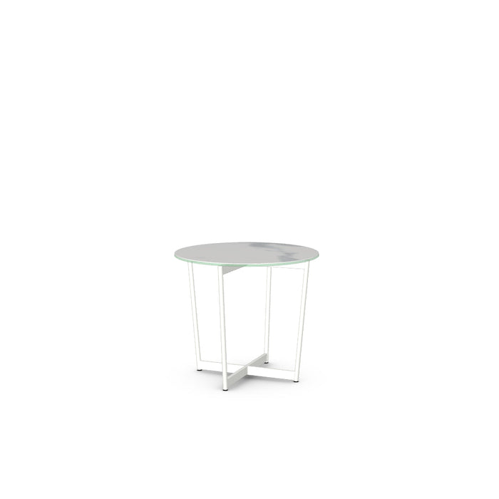 Jill End Table w/ Italian Porcelain Tabletop