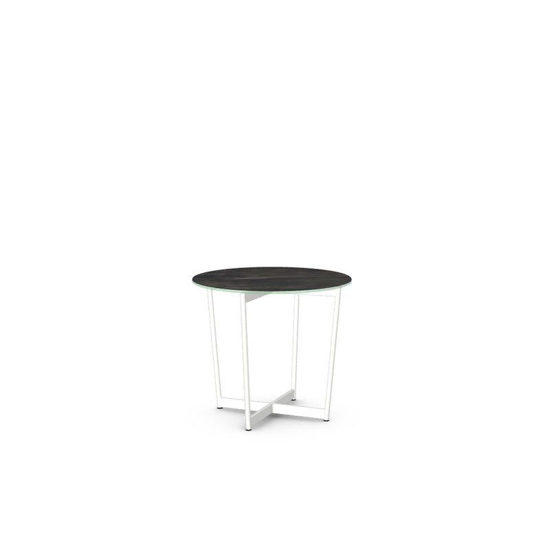 Jill End Table w/ Italian Porcelain Tabletop