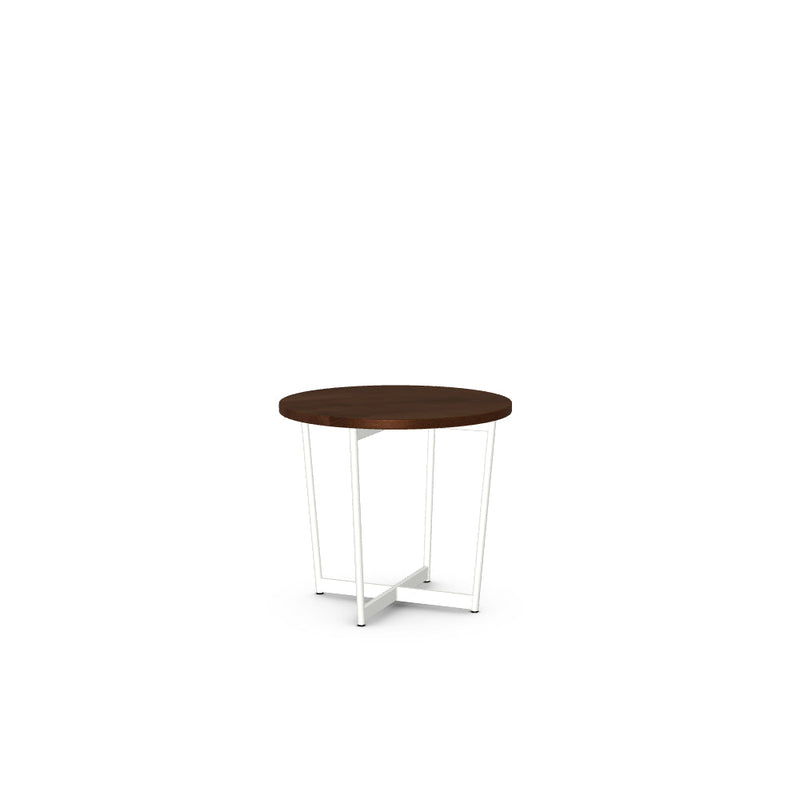 Jill End Table w/ Solid Wood Tabletop