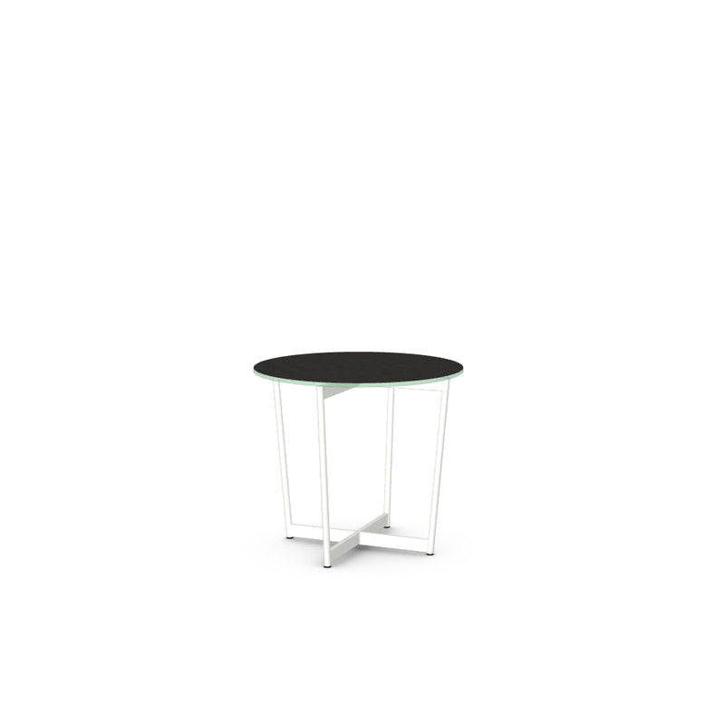 Jill End Table w/ Starstone Glass Tabletop