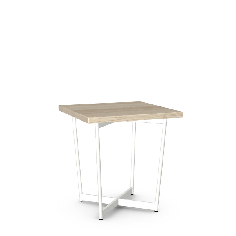 Jill End Table w/ Solid Wood Tabletop