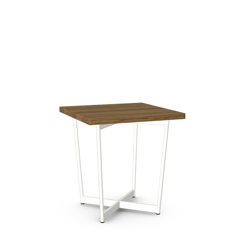Jill End Table w/ Solid Wood Tabletop
