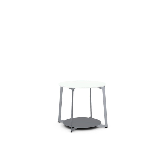 Malloy End Table w/ Glass Tabletop