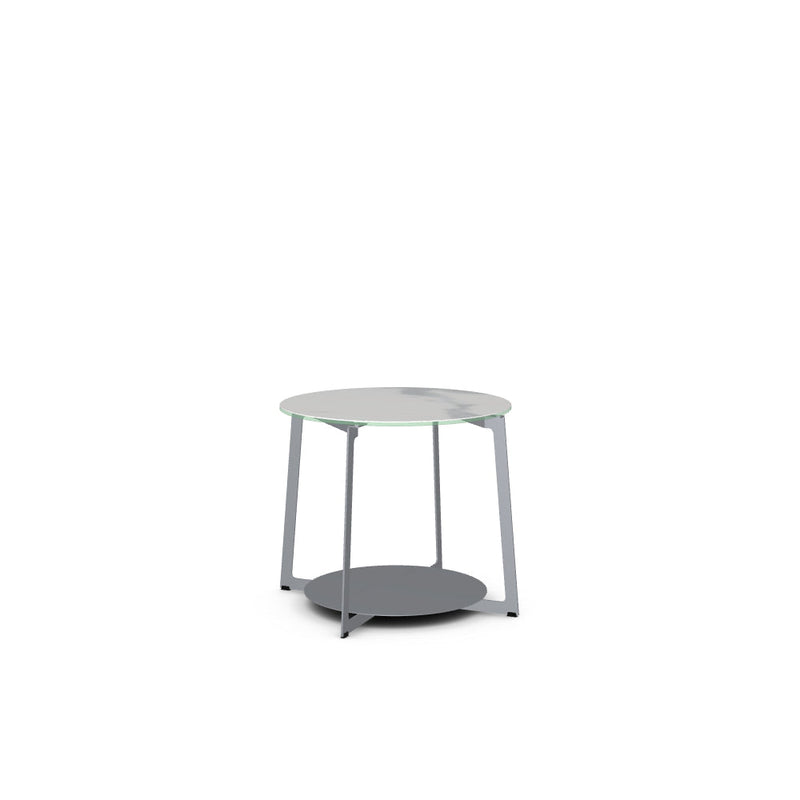 Malloy End Table w/ Italian Porcelain Tabletop