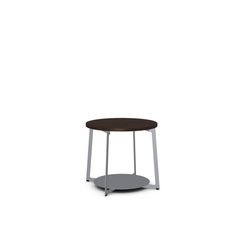 Malloy End Table w/ Solid Wood Tabletop