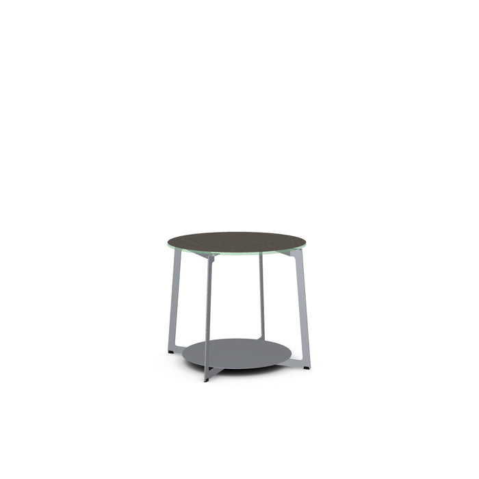Malloy End Table w/ Starstone Glass Tabletop