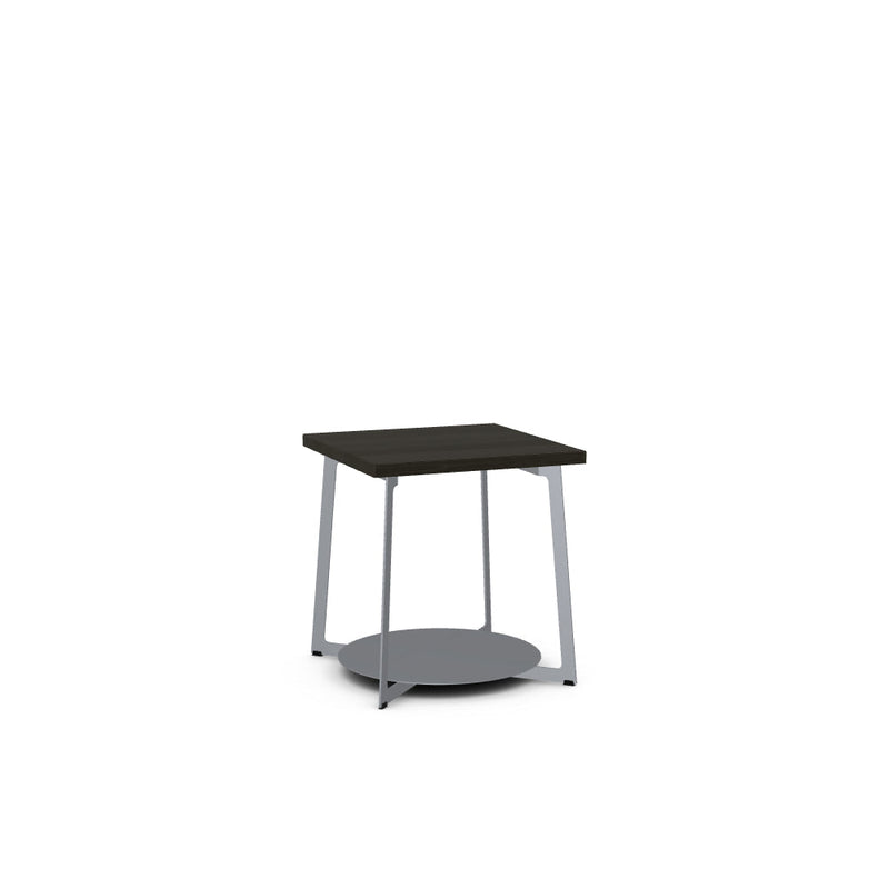 Malloy End Table w/ Solid Wood Tabletop