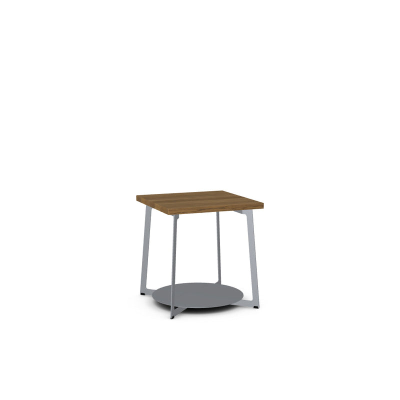 Malloy End Table w/ Solid Wood Tabletop