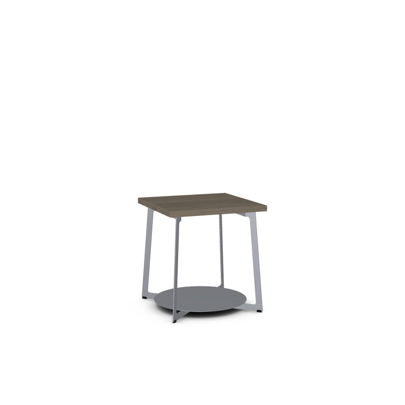 Malloy End Table w/ Solid Wood Tabletop
