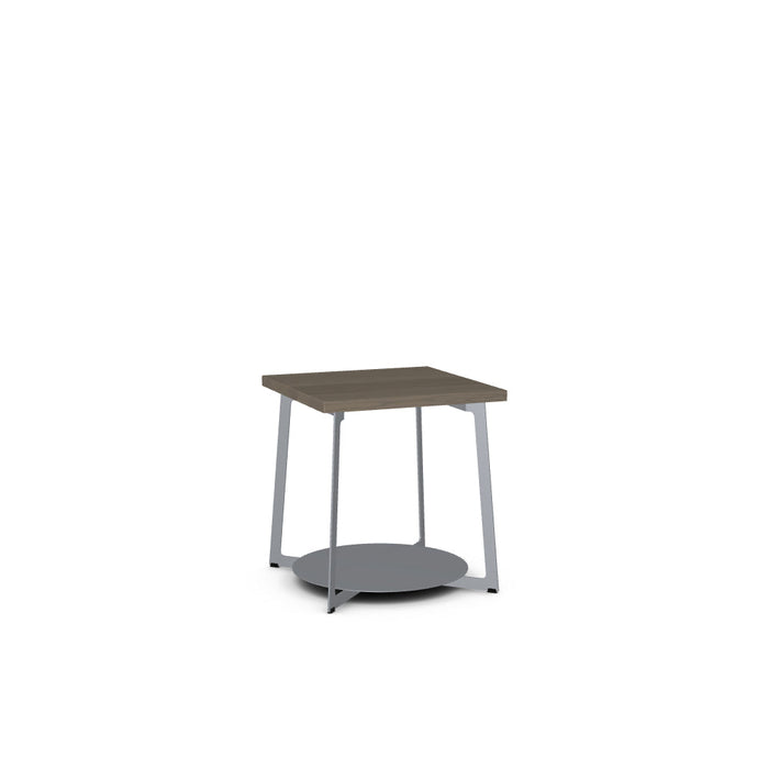 Malloy End Table w/ Solid Wood Tabletop