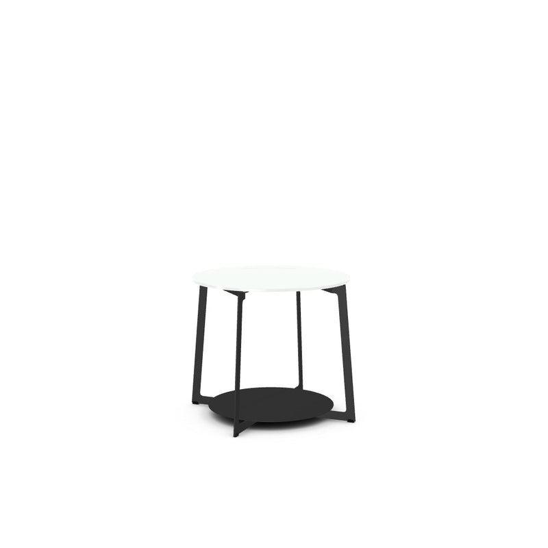 Malloy End Table w/ Glass Tabletop