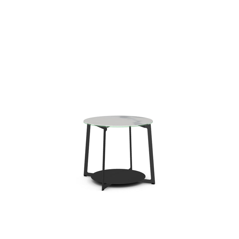 Malloy End Table w/ Italian Porcelain Tabletop