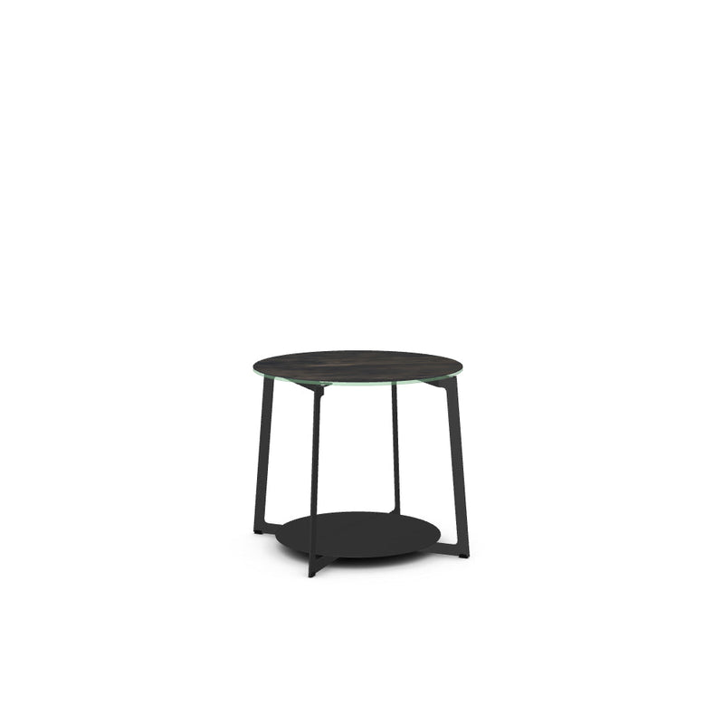 Malloy End Table w/ Italian Porcelain Tabletop