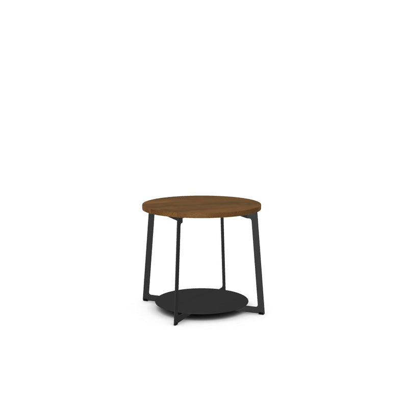 Malloy End Table w/ Solid Wood Tabletop