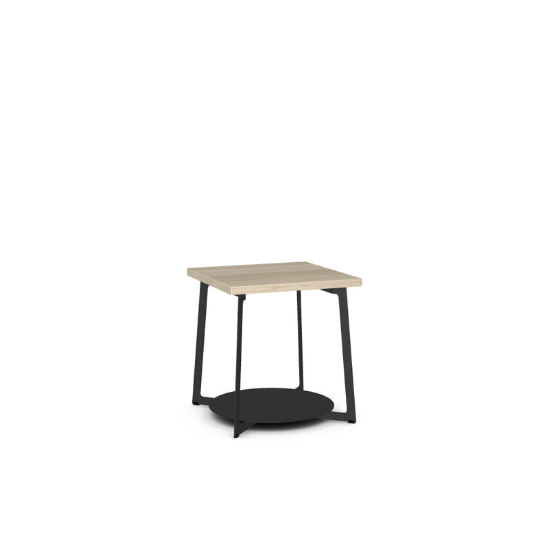 Malloy End Table w/ Solid Wood Tabletop