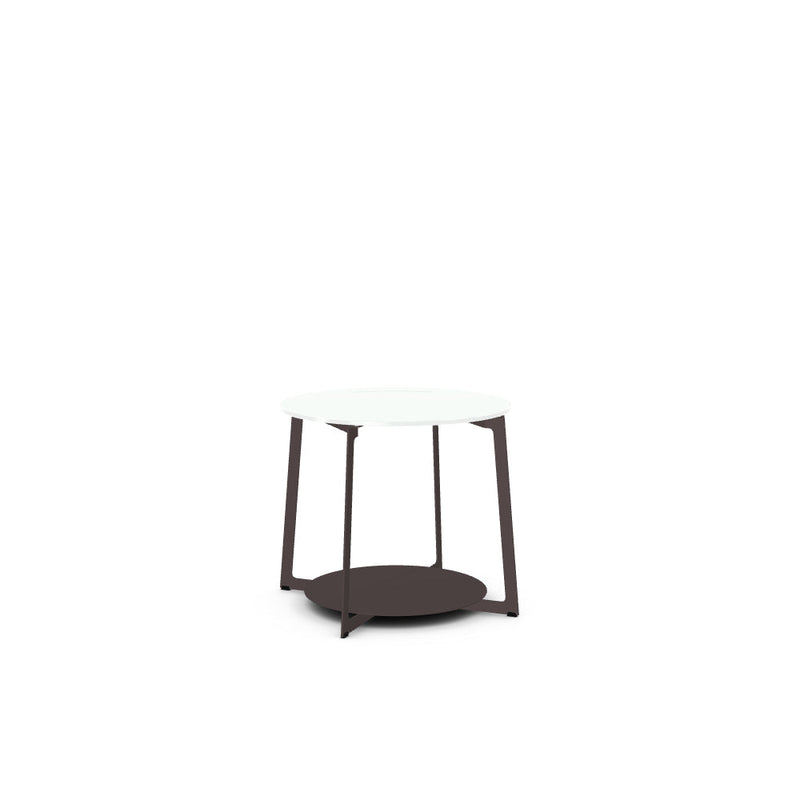 Malloy End Table w/ Glass Tabletop