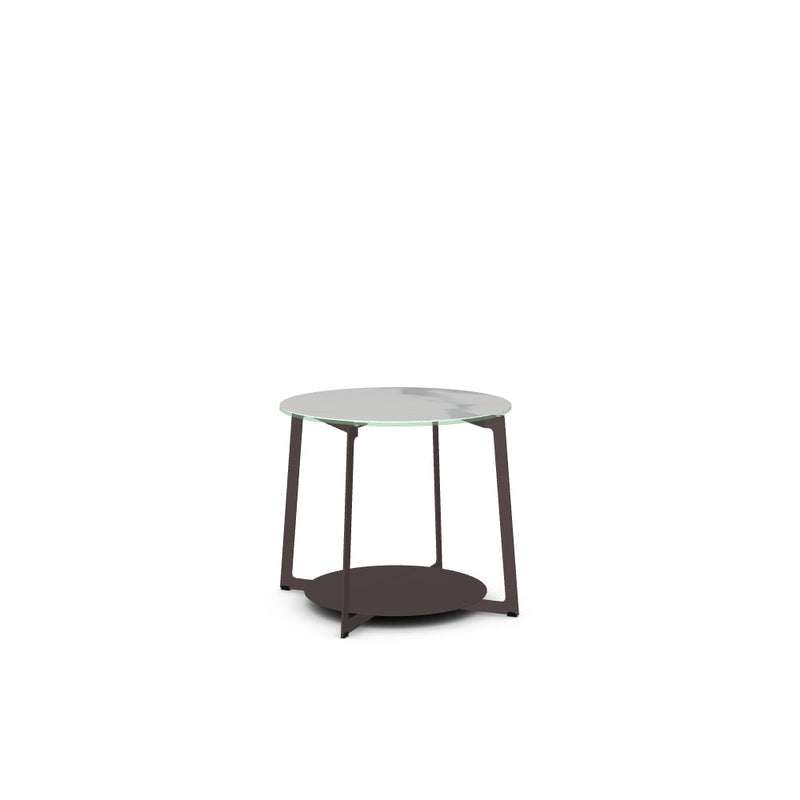 Malloy End Table w/ Italian Porcelain Tabletop