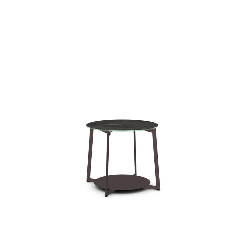 Malloy End Table w/ Italian Porcelain Tabletop