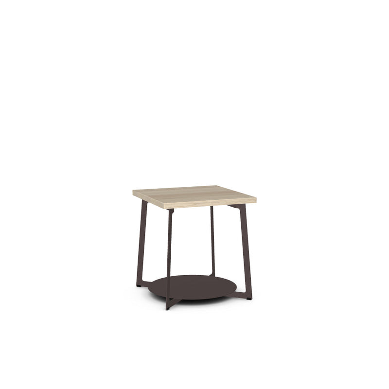 Malloy End Table w/ Solid Wood Tabletop