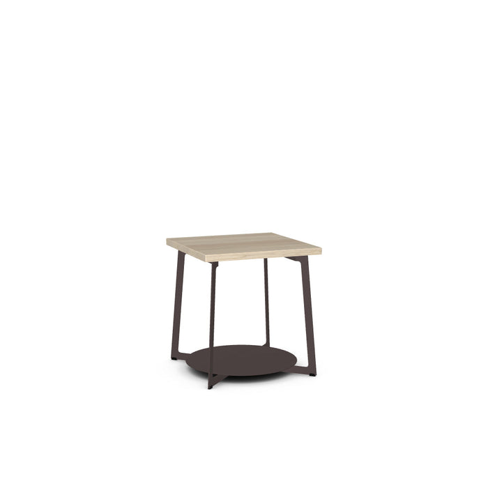 Malloy End Table w/ Solid Wood Tabletop