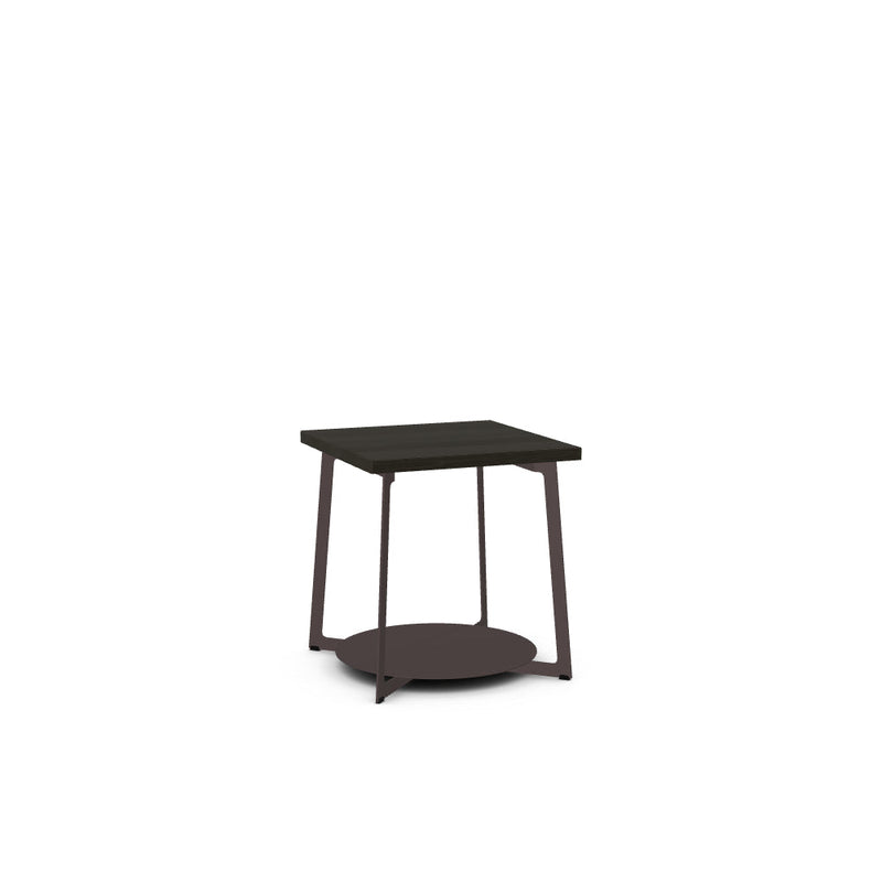 Malloy End Table w/ Solid Wood Tabletop