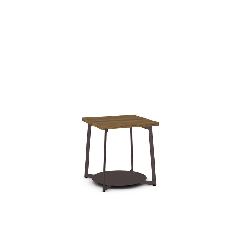 Malloy End Table w/ Solid Wood Tabletop