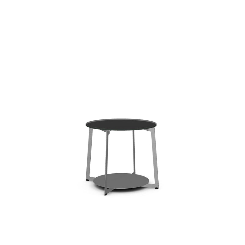 Malloy End Table w/ Glass Tabletop