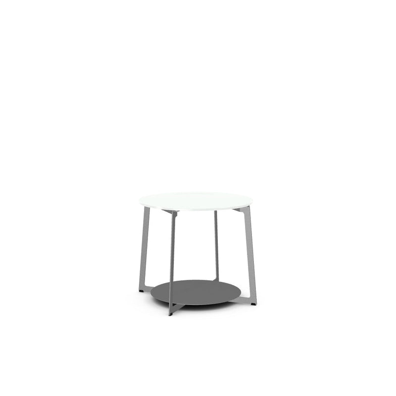 Malloy End Table w/ Glass Tabletop