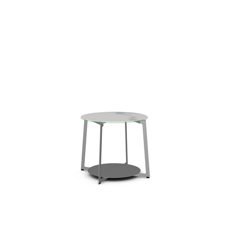 Malloy End Table w/ Italian Porcelain Tabletop