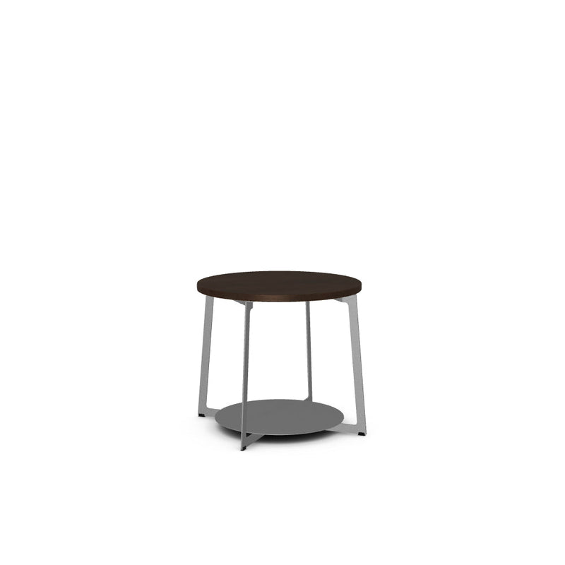 Malloy End Table w/ Solid Wood Tabletop