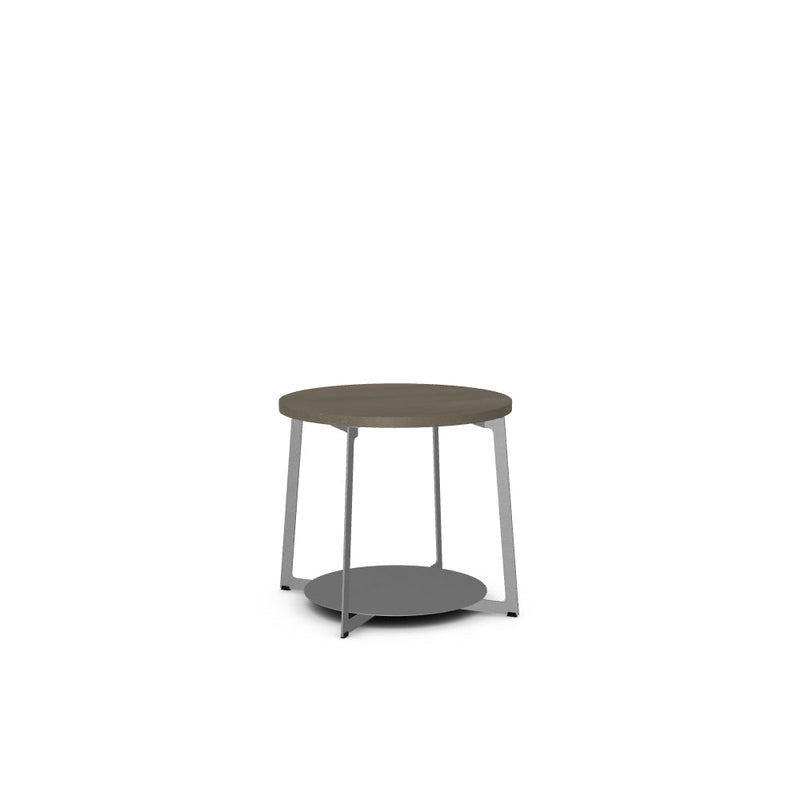 Malloy End Table w/ Wood Veneer Tabletop