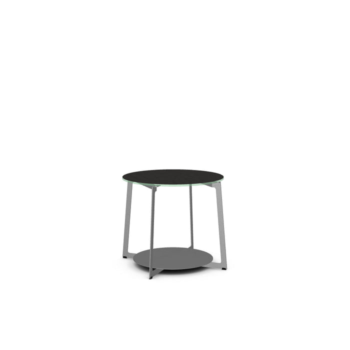 Malloy End Table w/ Starstone Glass Tabletop