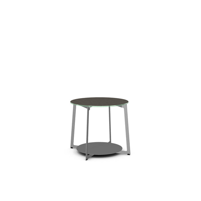 Malloy End Table w/ Starstone Glass Tabletop