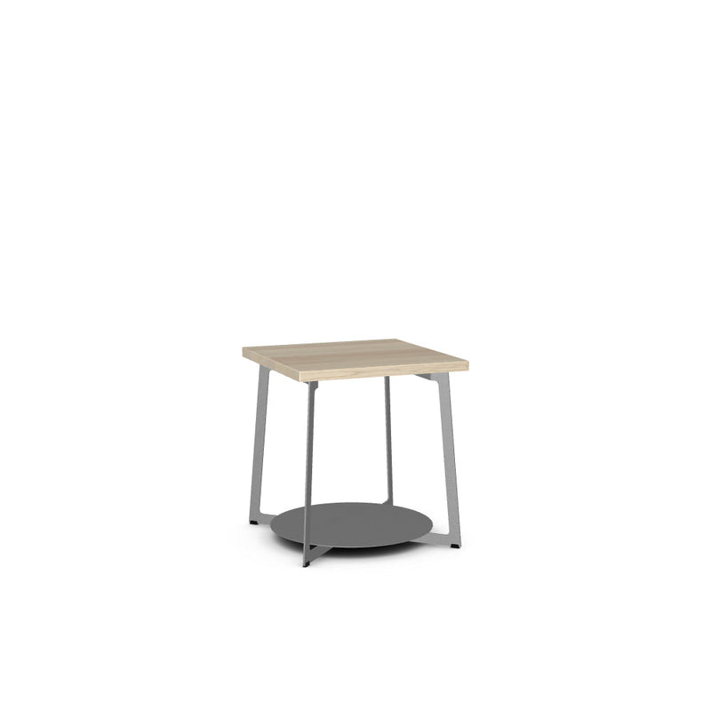 Malloy End Table w/ Solid Wood Tabletop