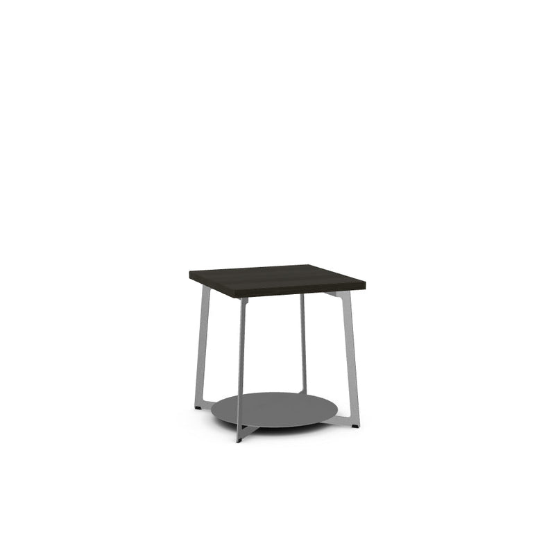 Malloy End Table w/ Solid Wood Tabletop
