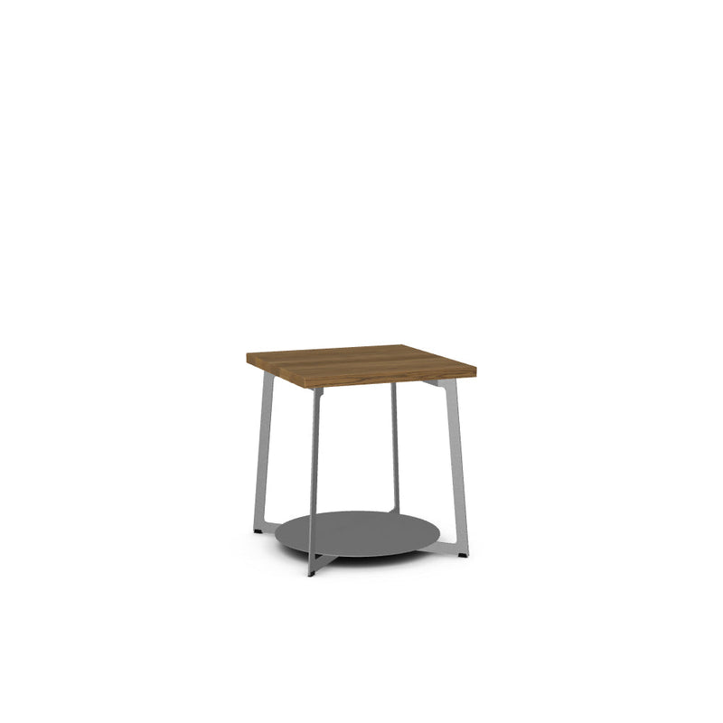 Malloy End Table w/ Solid Wood Tabletop