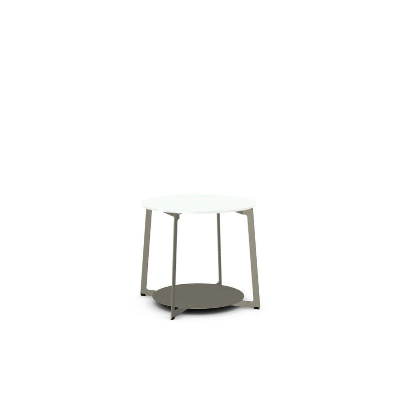 Malloy End Table w/ Glass Tabletop