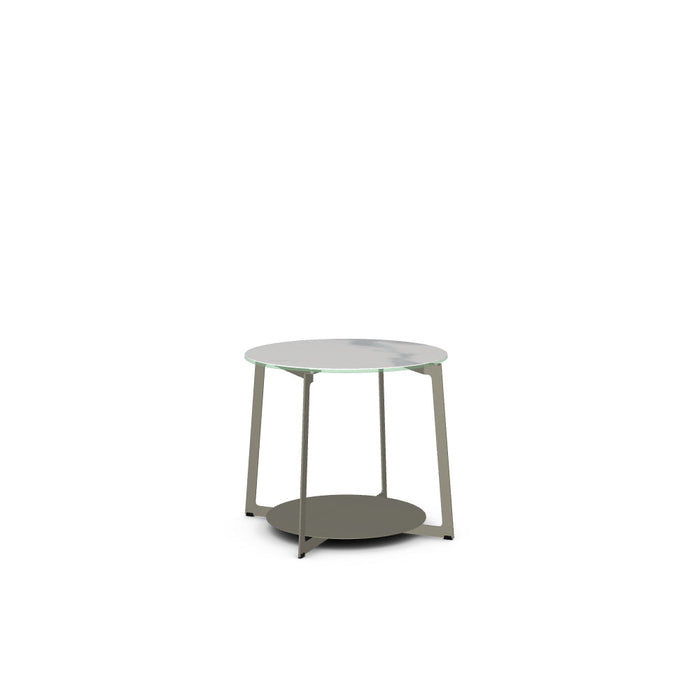 Malloy End Table w/ Italian Porcelain Tabletop