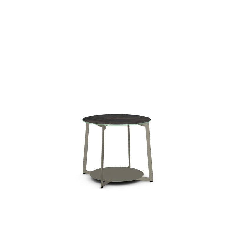 Malloy End Table w/ Italian Porcelain Tabletop