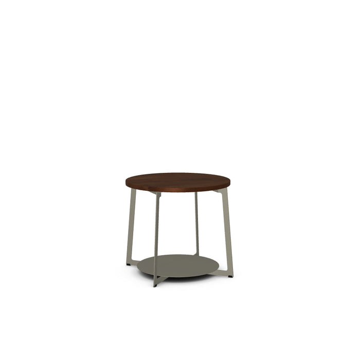 Malloy End Table w/ Solid Wood Tabletop