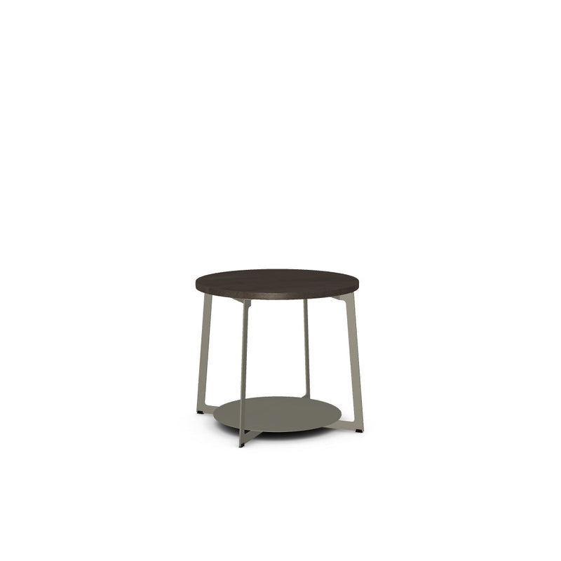 Malloy End Table w/ Solid Wood Tabletop