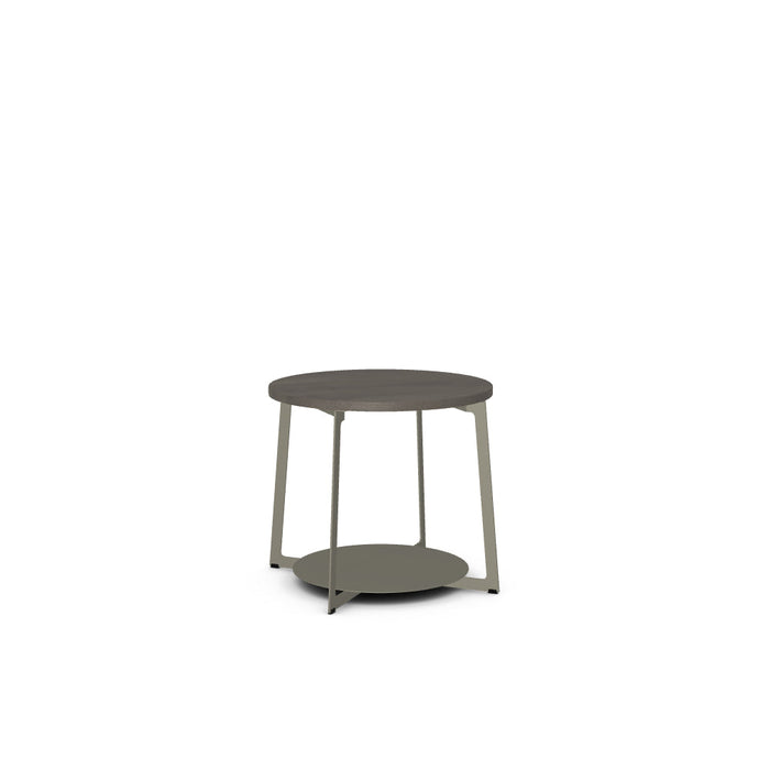 Malloy End Table w/ Solid Wood Tabletop