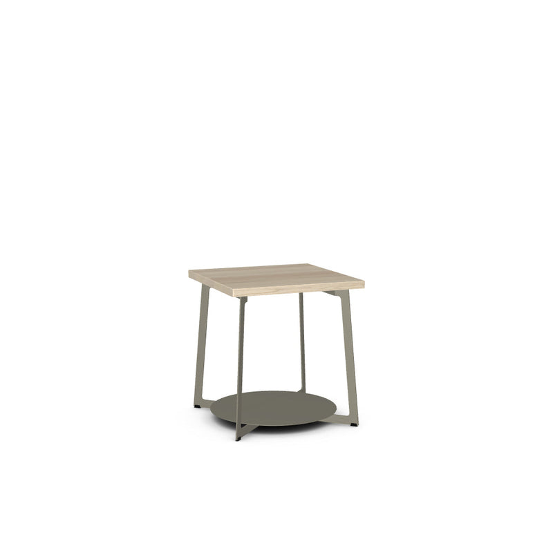 Malloy End Table w/ Solid Wood Tabletop