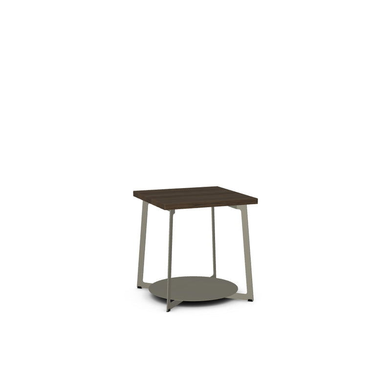 Malloy End Table w/ Solid Wood Tabletop