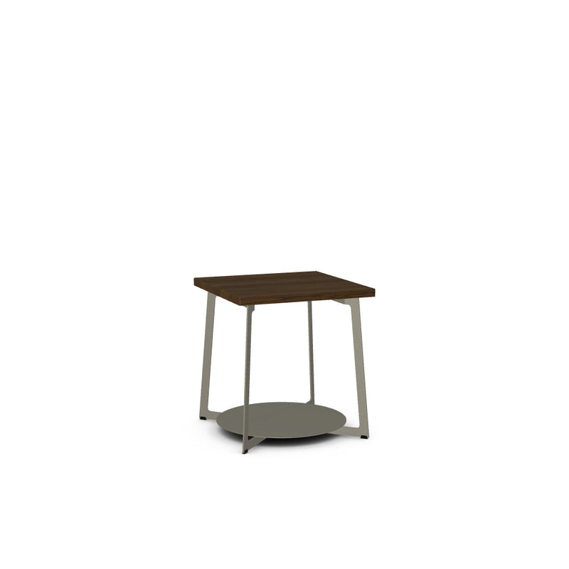Malloy End Table w/ Solid Wood Tabletop